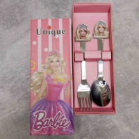 Набір дитячих столових приладів Барбі (4454 PS)