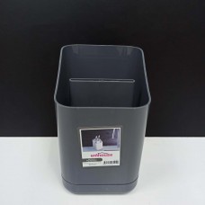 Лоток для столових приладів Emhouse 11х12х h-17 см пластик Сірий EP-910