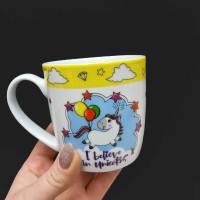 Набір дитячий S&T 3ін. "Єдиноріг" Жовтий (5144)