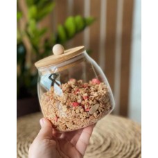 Цукровиця скляна Olens Бамбук середня 750 мл (TW9319M)