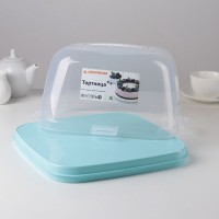 Тортівниця квадратна 25 х 25 х 15 см М7803