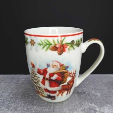 Чашка Milika Santa Claus Secret Forest 400 мл М0520-CH01 