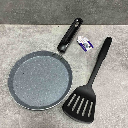 Блинна сковорода Bohmann d-20 см з мармуровим антипригарним покриттям (ВН-71010-20)