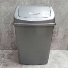 Відро для сміття Алеана 10 л сіре 122063