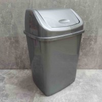 Відро для сміття Алеана 10 л сіре 122063