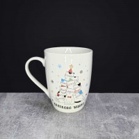 Кружка керамічна Kvarta "Святкова чашка" 360 мл 2104