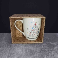 Кружка керамічна Kvarta "Святкова чашка" 360 мл 2104