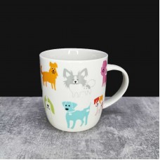Чашка Keramia "Різнокольорові собачки" 415 мл (21-272-045)