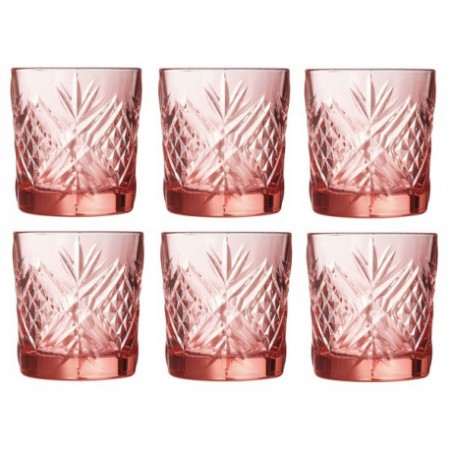 Набір склянок 300 мл, 6 шт Luminarc Salzburg Pink P9167