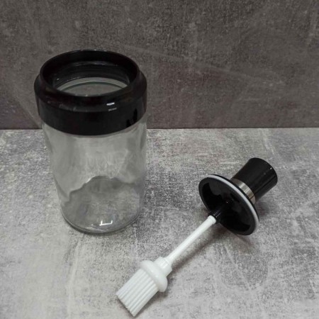 Ємність для олії з пензликом 240 мл Stenson 88686R