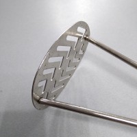 Картоплям'ялка овальна З ДЕРЕВ'ЯНОЮ ручкою УКРАЇНА ТД