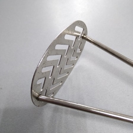 Картоплям'ялка овальна З ДЕРЕВ'ЯНОЮ ручкою УКРАЇНА ТД