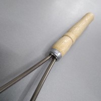 Картоплям'ялка овальна З ДЕРЕВ'ЯНОЮ ручкою УКРАЇНА ТД