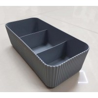 Органайзер Lova Plastik 3 відділення сірий LV-243