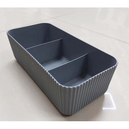 Органайзер Lova Plastik 3 відділення сірий LV-243