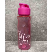 Пляшка для води та напоїв My Bottle 600 мл рожева WB-379