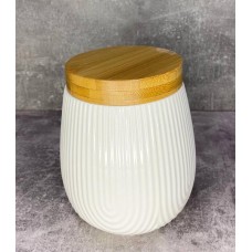 Банку для сипучих з бамбуковою кришкою Interos 600 мл PJ03430-S-1