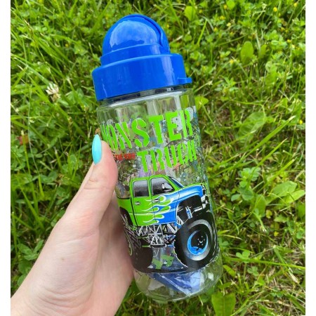 Пляшка для води Renga Migo із трубочкою "Monster Truck" 500 мл 912008