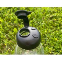 Пляшка скляна Renga Milky 1000 мл "Be Natural" 182040