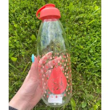 Пляшка скляна Renga Milky 1000 мл "Fresh" 182040