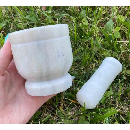 Ступка з маточкою кам'яна A-Plus 0539