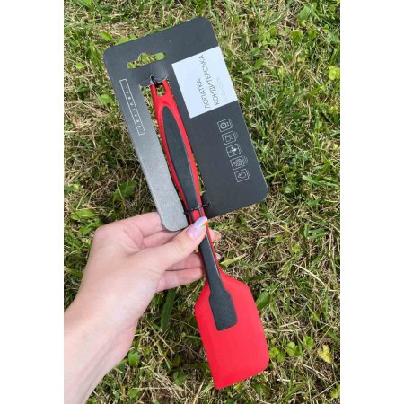 Лопатка кондитерська нейлонова з силіконовими вставками 27,5 см Lessner Good Cook 10235