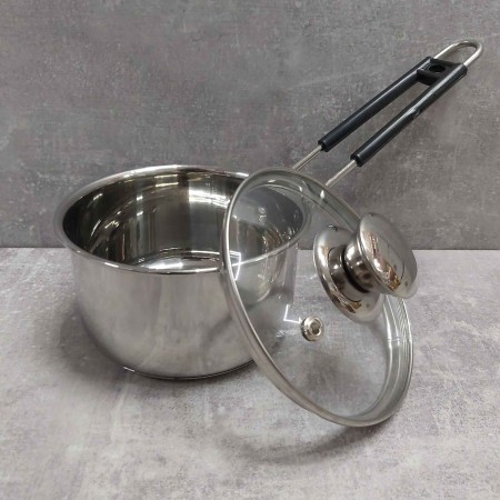 Ківш з нержавіючої сталі А-Plus 14см 0498 0,9 л