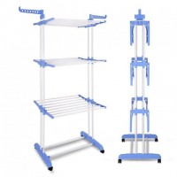 Сушарка органайзер для одягу Spray Painting Clothes Hanger до 40 кг CR-364
