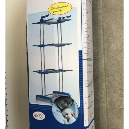 Сушарка органайзер для одягу Spray Painting Clothes Hanger до 40 кг CR-364