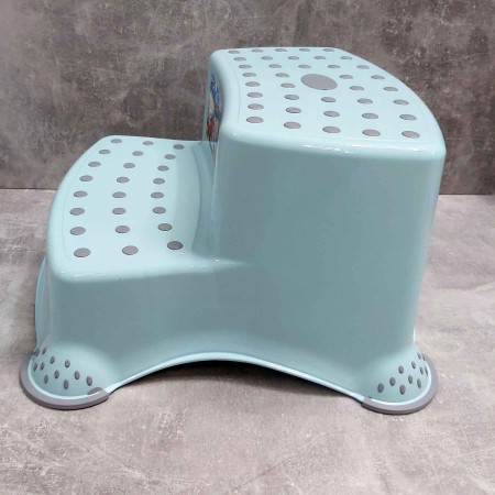 Підставка-лавочка дитяча для унітазу раковини Irak Plastik CM-520 Блакитна