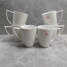 Кухоль порцеляновий Tudor 310 мл TU 0207 1 шт. Triangle Royal White