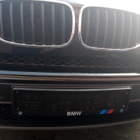 Рамка для номерного знака для чорний пластик BMW 1 шт