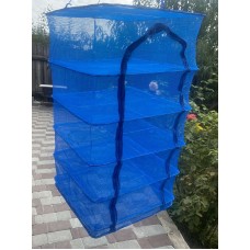 Сітка-сушарка складна для сушіння грибів та фруктів A-PLUS 50 х 50 х 90 см SF24146-50-5