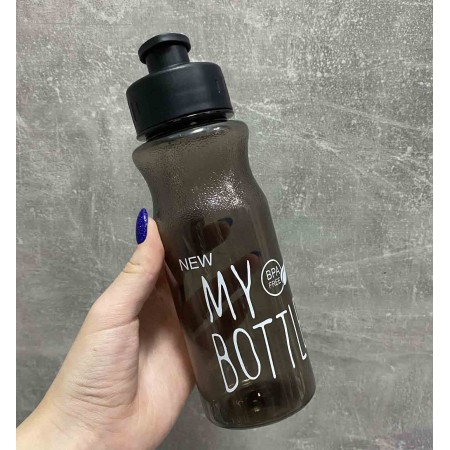 Пляшка для води та напоїв My Bottle 600 мл чорна WB-379