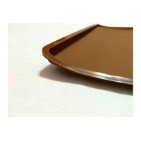 Силіконовий килимок деко 30*25*1,5 см для рулету, пастили та іншої випічки коричневий A-Plus 1915
