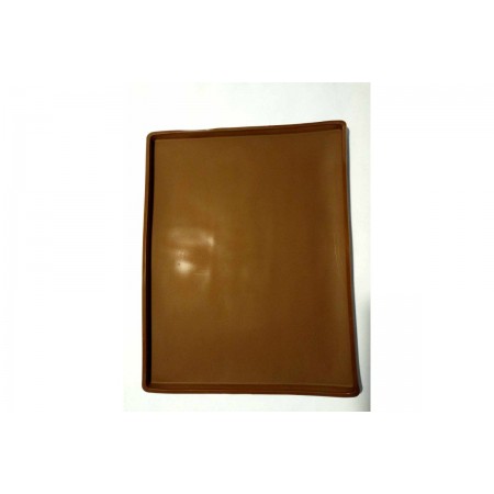 Силіконовий килимок деко 30*25*1,5 см для рулету, пастили та іншої випічки коричневий A-Plus 1915