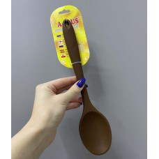 Ложка силіконова 27,3*6 см коричнева A-Plus 1908