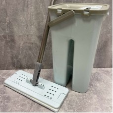 Швабра з відром 8 л Zambak Plastik голуба ZB-304