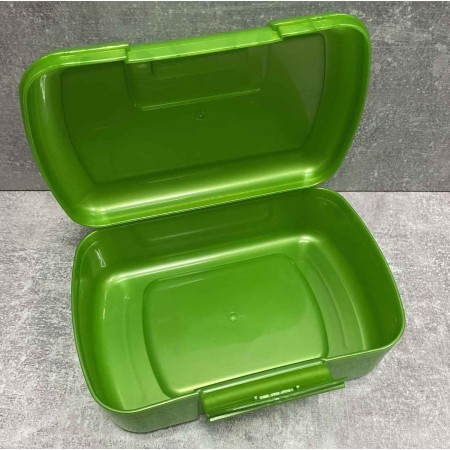 Ланч бокс пластиковий зелений 7808