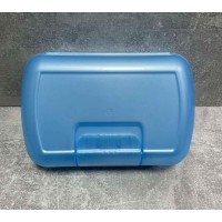 Ланч бокс пластиковий синій  7808