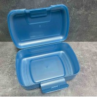Ланч бокс пластиковий синій  7808