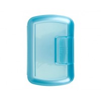 Ланч бокс пластиковий синій  7808