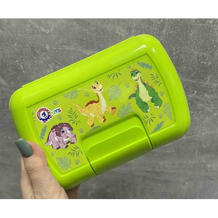 Ланч бокс пластиковий салатовий  9086