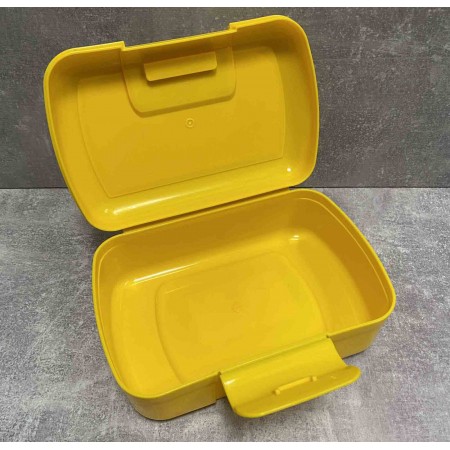 Ланч бокс пластиковий помаранчевий 9086