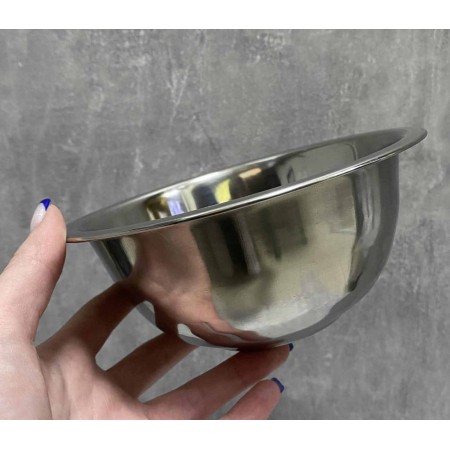 Миска супова металева 17 см A-Plus 0873