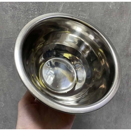 Миска супова металева 17 см A-Plus 0873