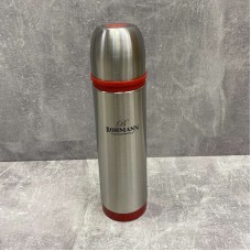 Термос питний з нержавіючої сталі 800 мл Bohmann BH-4491 сталевий/червоний