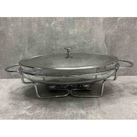 Марміт скляний овальний 3 л Bohmann BH-2007