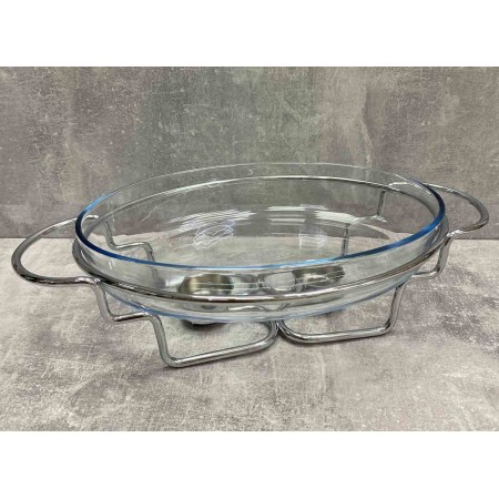 Марміт скляний овальний 3 л Bohmann BH-2007