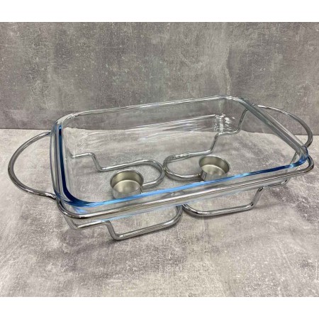 Марміт скляний прямокутний  3 л Bohmann BH-2008